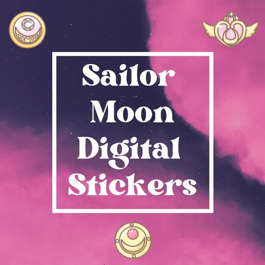 Digital Sailor Moon Stickers